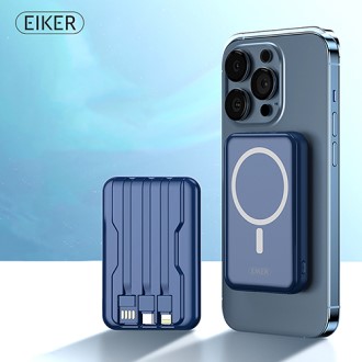 EIKER YC-4123 �Ƽ����� ���׳�ƽ ���� �̴� ��ü�� �������͸� 10000mAh 4�� �÷�